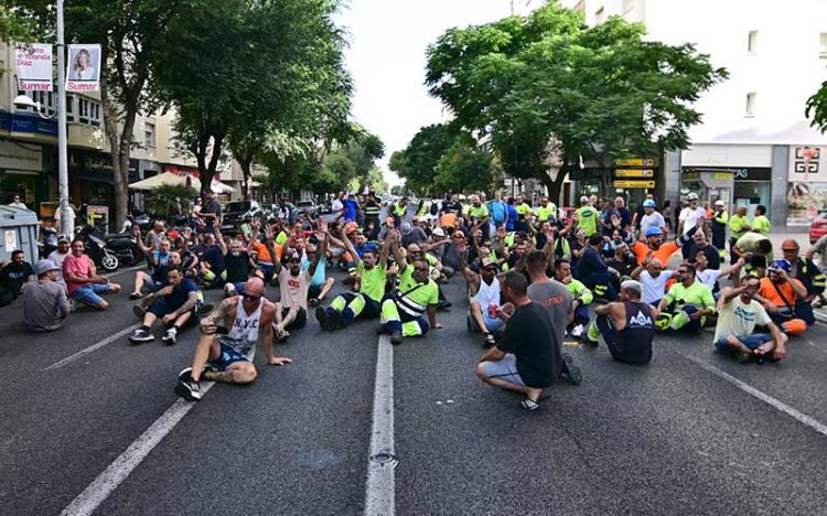 Una de las últimas protestas de la Coordinadora / FOTO: Eulogio García