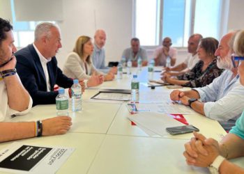 Reunidos con candidatos socialistas al 23-J / FOTO: PSOE