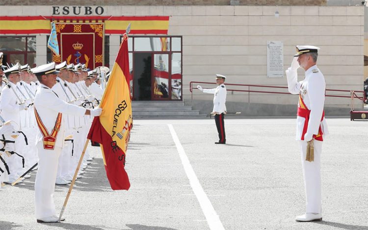 Un momento de la ceremonia / FOTO: Casa Real