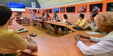 Rosa Valenty participando en uno de los seminarios / FOTO: Eulogio García