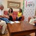 Un momento del encuentro en la sede de la APC / FOTO: Eulogio García