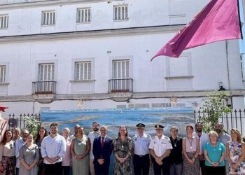 Posado tras el acto institucional con el que se inicia la conmemoración / FOTO: Subdelegación