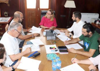 Reunidos en junta de portavoces / FOTO: Ayto.