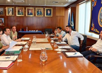 Un momento de la reunión celebrada en la sede del Consorcio / FOTO: Zona Franca