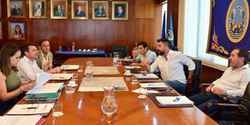 Un momento de la reunión celebrada en la sede del Consorcio / FOTO: Zona Franca