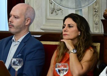 La concejala Tey en el último pleno / FOTO: Eulogio García