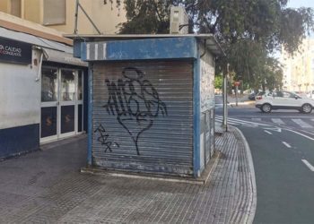 Uno de los quioscos todavía presente en extramuros / FOTO: PSOE