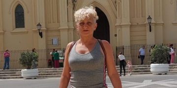 La mujer, de 64 años de edad, en una imagen difundida por la Policía