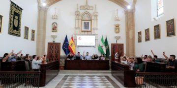 Uno de los primeros plenos del presente mandato / FOTO: Ayto.