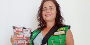 María del Mar Tortí trabaja en Chiclana desde hace dos meses / FOTO: ONCE