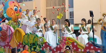 Una de las carrozas de la cabalgata de las fiestas de 2022 / FOTO: Ayto.