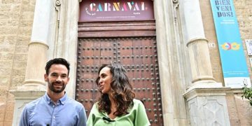 De la Cruz y Cazalilla a las puertas del museo / FOTO: Eulogio García