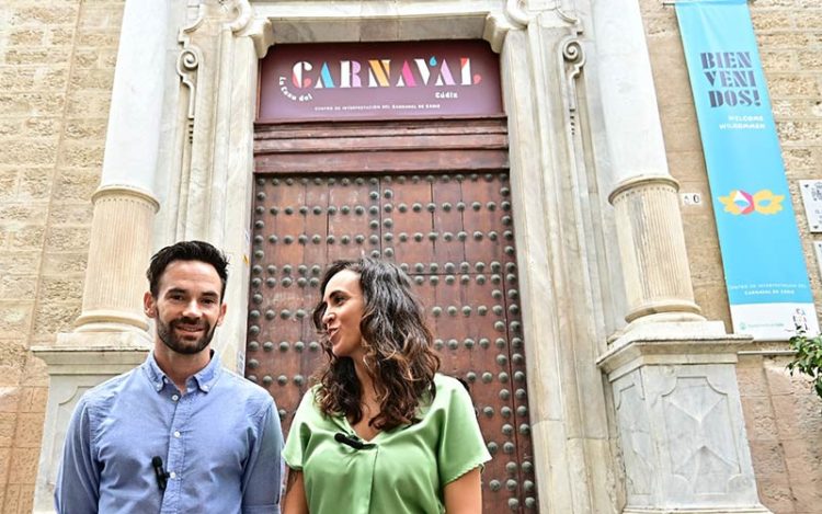 De la Cruz y Cazalilla a las puertas del museo / FOTO: Eulogio García
