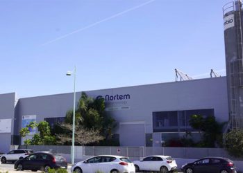 Una de las naves de la firma en el polígono Las Salinas / FOTO: Nortem BioGroup
