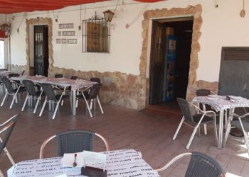 Detalle de la terraza del establecimiento