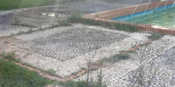 Detalle del abandono del parque de 'los patos' / FOTO: AxSí