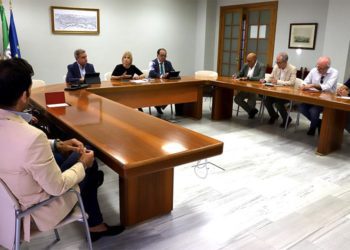 Un momento de la reunión celebrada en el Ayuntamiento / FOTO: Ayto.