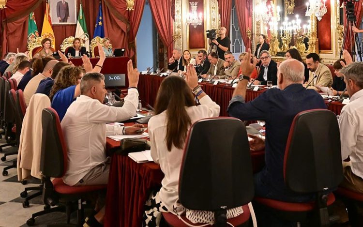 Votando uno de los puntos / FOTO: Eulogio García