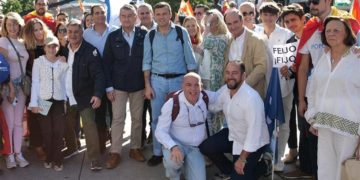 Parte de la comitiva del PP gaditano en Madrid / FOTO: PP