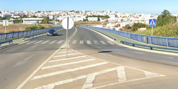 Paso de peatones, que se iluminará, en el puente de la Concordia