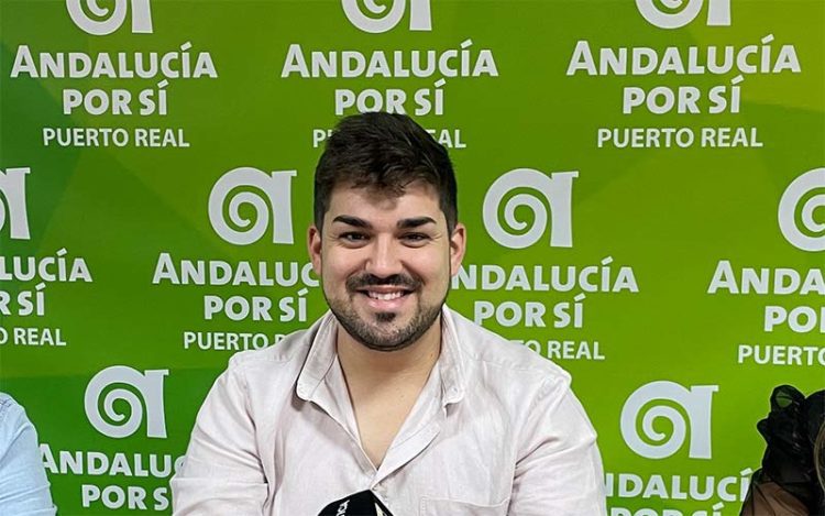 El portavoz de AxSí en una reciente rueda de prensa / FOTO: AxSí