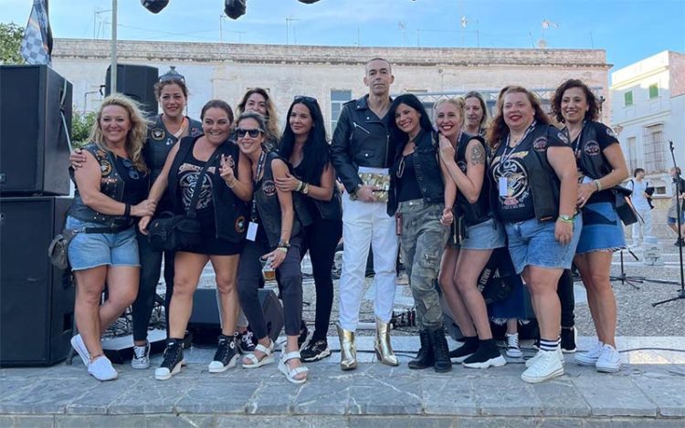 El edil de Fiestas participante en la reciente concentración de Harley Davidson / FOTO: Ayto.