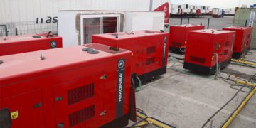 Este muelle ofrece conexión eléctrica a los remolques frigoríficos / FOTO: APBC