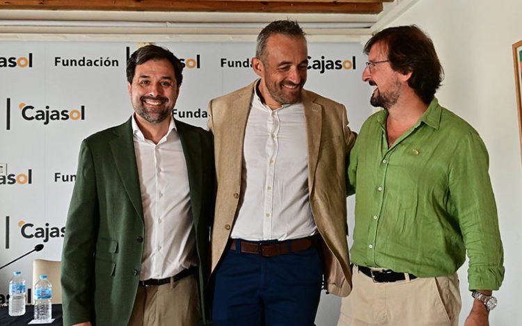 Rosety y Garrido, presentes en la lectura de los ‘elegidos’ junto al presidente de la asociación / FOTO: Eulogio García