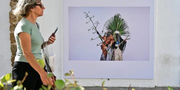Uno de los paneles de la muestra temporal / FOTO: Eulogio García