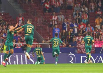 Celebrando el 0-2 en el Wanda, pero se perdió / FOTO: Cádiz CF
