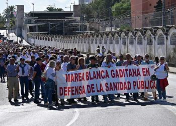 Cabecera de la manifestación / FOTO: Eulogio García