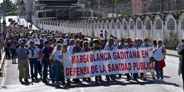 Cabecera de la manifestación / FOTO: Eulogio García