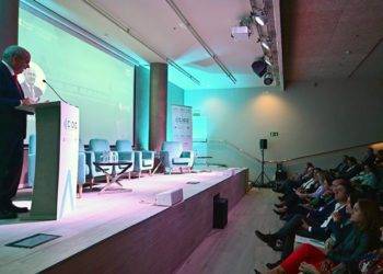 Sánchez Rojas interviniendo en el acto de presentación / FOTO: Eulogio García