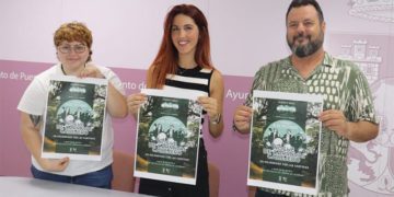 Presentando el cartel de la cita solidaria-carnavalesca / FOTO: Ayto.