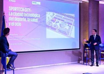 Un momento de la presentación del proyecto del Cádiz CF / FOTO: Eulogio García