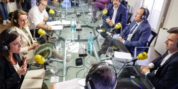 Un momento del programa radiofónico / FOTO: Fundación Cajasol
