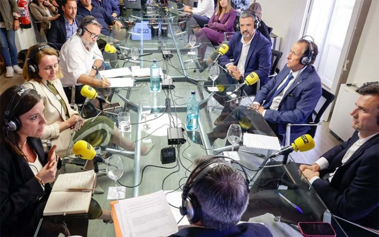 Un momento del programa radiofónico / FOTO: Fundación Cajasol