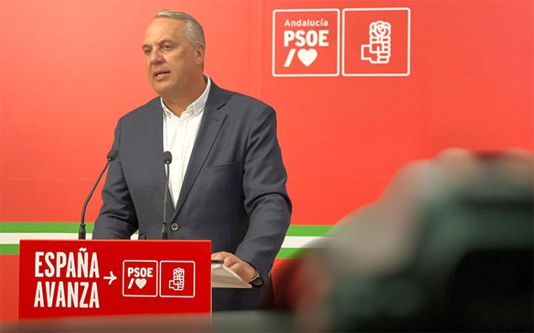 Ruiz Boix en rueda de prensa / FOTO: PSOE