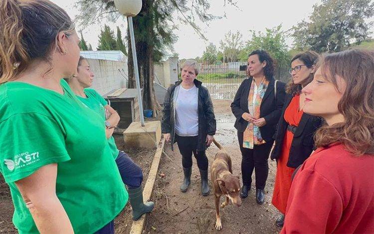 Una pasada visita institucional a las instalaciones en 2023 / FOTO: Ayto.