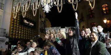 'Andalucía Directo' no ha faltado en el encendido / FOTO: Ayto