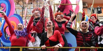 Un momento de la cabalgata del pasado Carnaval / FOTO: Eulogio García