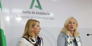 Olivero y Colombo en rueda de prensa / FOTO: Junta