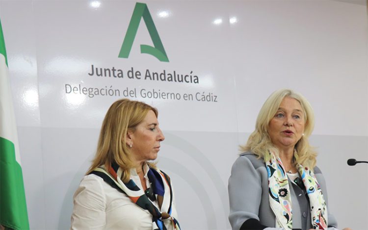 Olivero y Colombo en rueda de prensa / FOTO: Junta