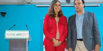Posado de los candidatos en el único debate celebrado / FOTO: Eulogio García