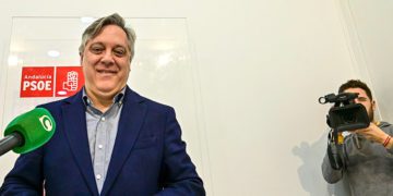 El portavoz socialista en la Casa del Pueblo / FOTO: Eulogio García