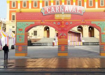 Ambientación de la plaza del Rey el pasado febrero / FOTO: DBC