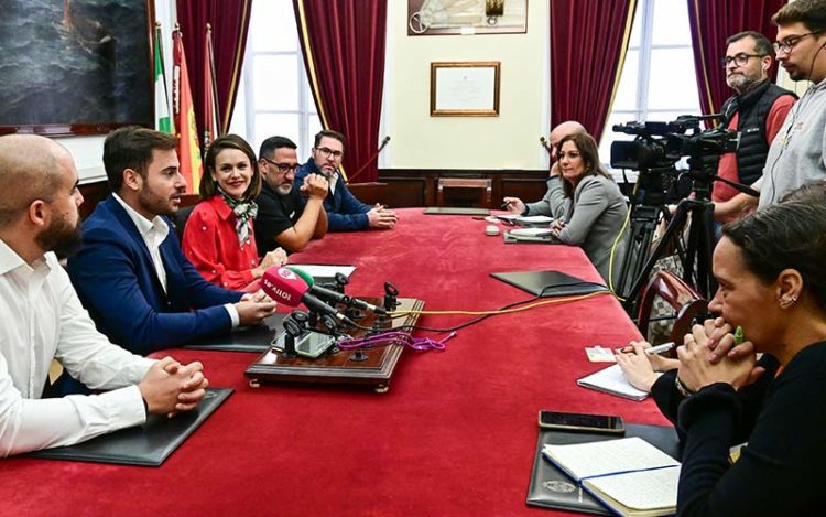 En la presentación del evento cofrade-festivo / FOTO: Eulogio García