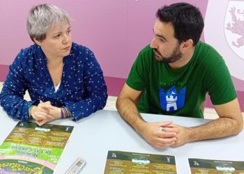 Virginia Mena y Antonio Gil presentando la jornada / FOTO: Ayto.