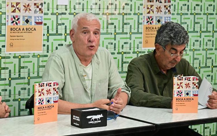 Presentando el libro meses atrás en la capital / FOTO: Eulogio García