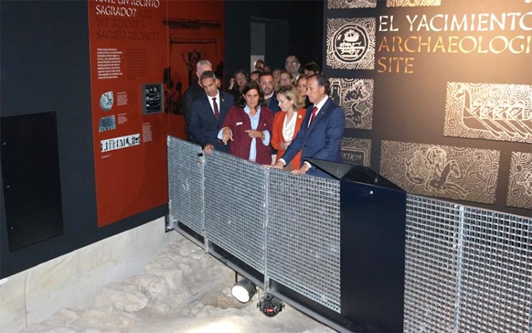 Primera visita de la comitiva inaugural / FOTO: Ayto.